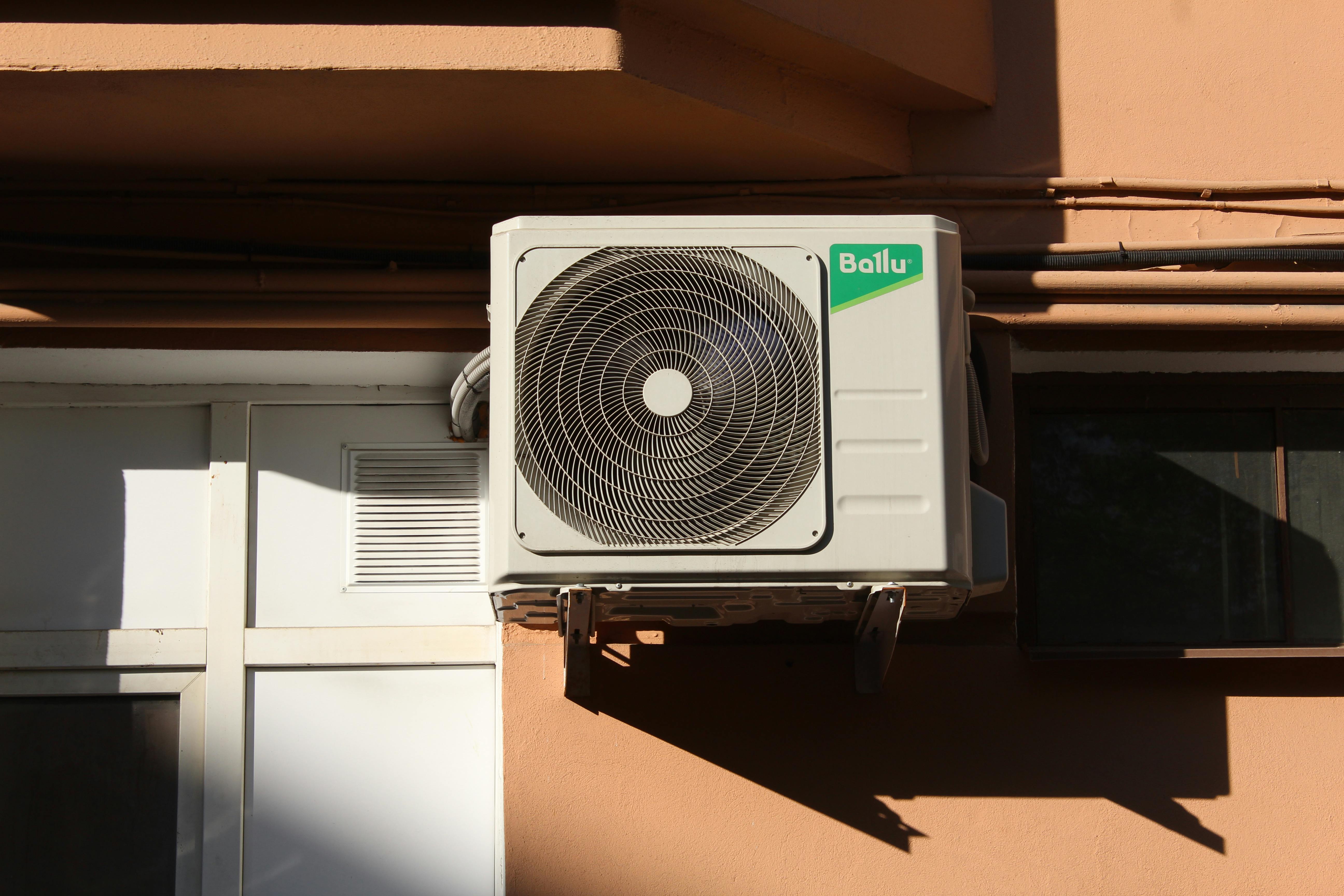 Warm interior with air conditioning